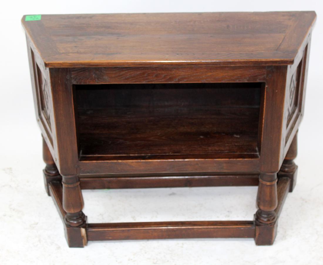 French oak bar cabinet (1 of 3)