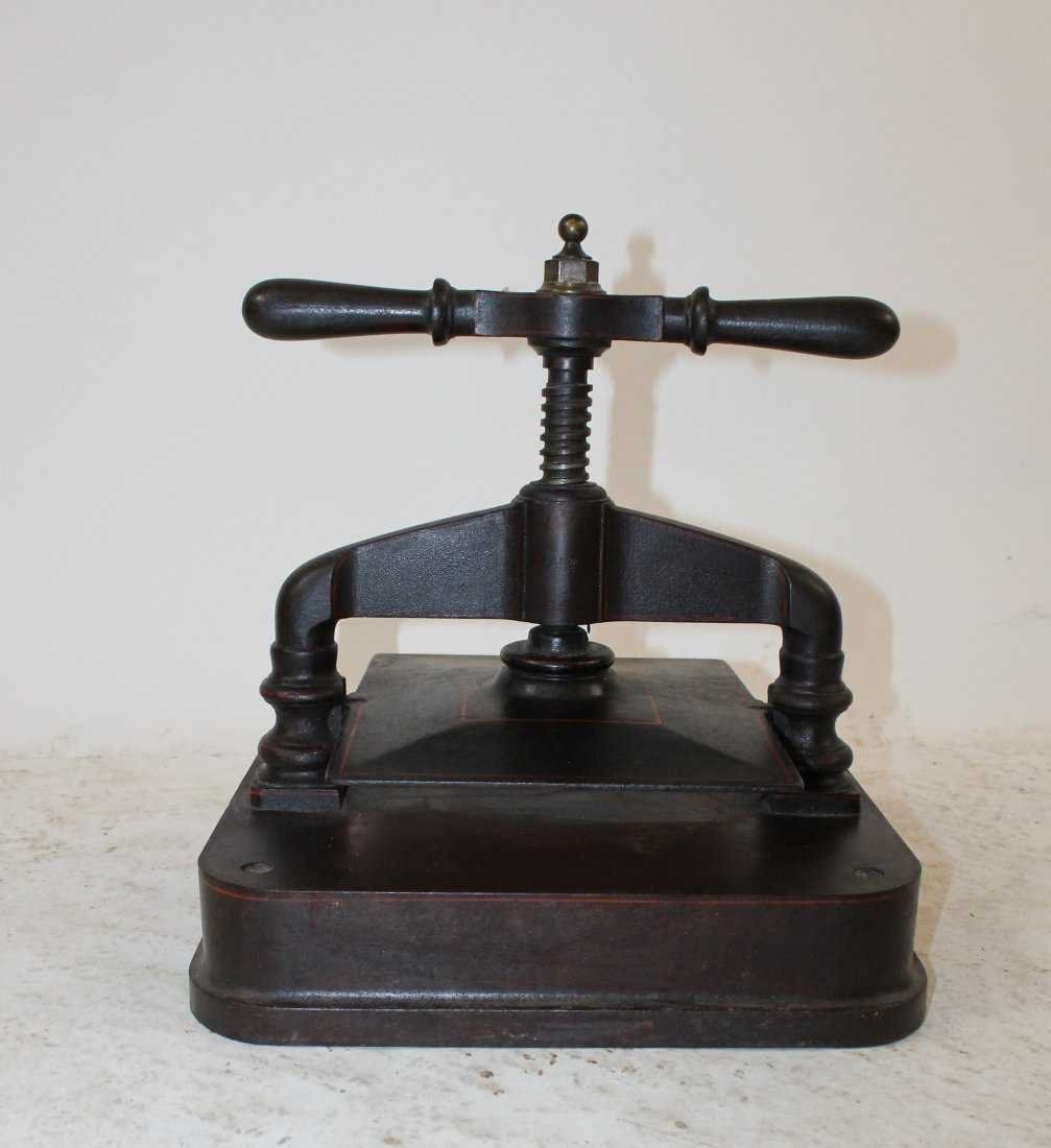 French cast iron book press (1 of 3)