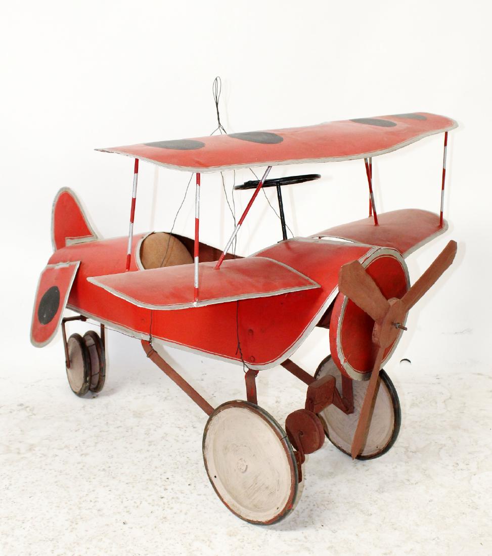 plane pedal car