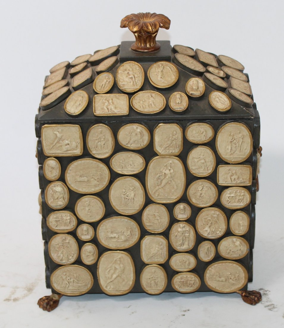 Decorative box with intaglio plaques (1 of 8)