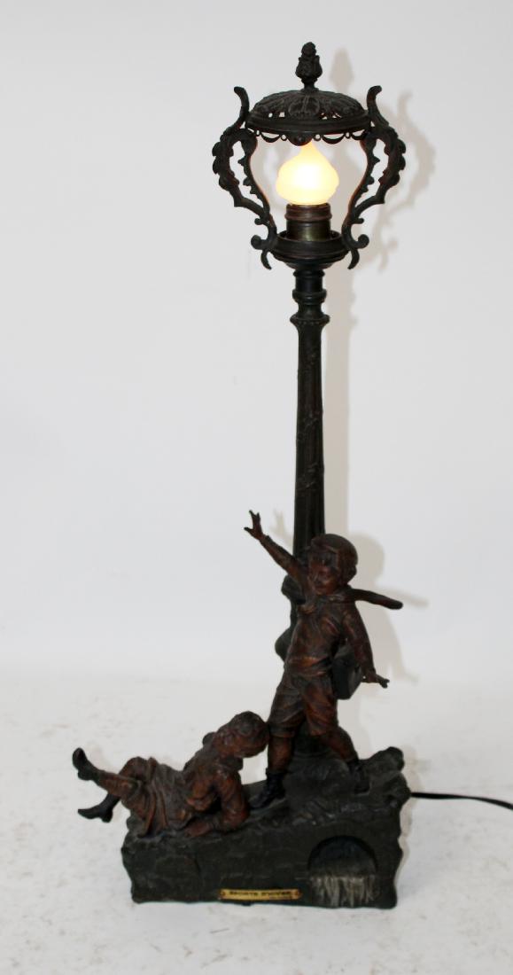 French sculptural group after O. Ruffony (1 of 9)