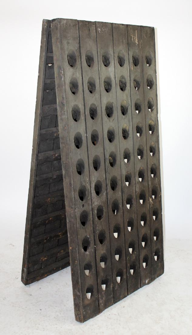 French A-frame Champagne riddling rack (1 of 7)