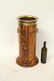 French wood & brass umbrella stand