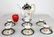 RS Prussia porcelain demi-tasse set for 6