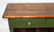 Rustic plank top console with drawers - 4