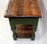 Rustic plank top console with drawers - 6