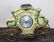 Cinderella coach clock on brass stand - 3