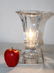 Flared Crystal vase lamp - 6
