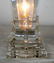 Flared Crystal vase lamp - 8