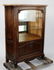 French Provincial carved oak vitrine - 9