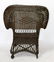 Set of 4 wicker armchairs - 2