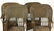Set of 4 wicker armchairs - 4