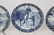 Lot of 4 Delft platters - 4