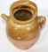 French terra cotta slip glazed pitcher - 3