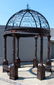 Cast iron dome top garden gazebo - 2