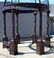 Cast iron dome top garden gazebo - 4