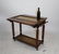 French pine and brass tiered dessert cart
