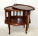Mahogany oval chocolate cabinet - 3