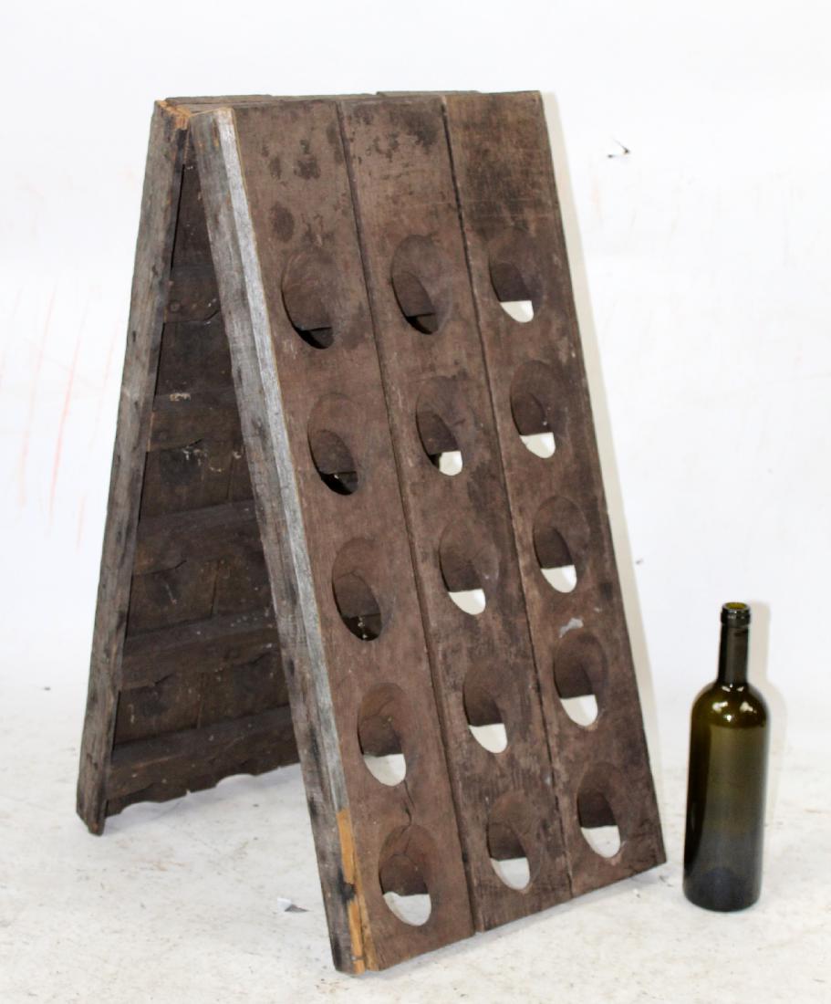 French table top A frame riddling rack (1 of 4)