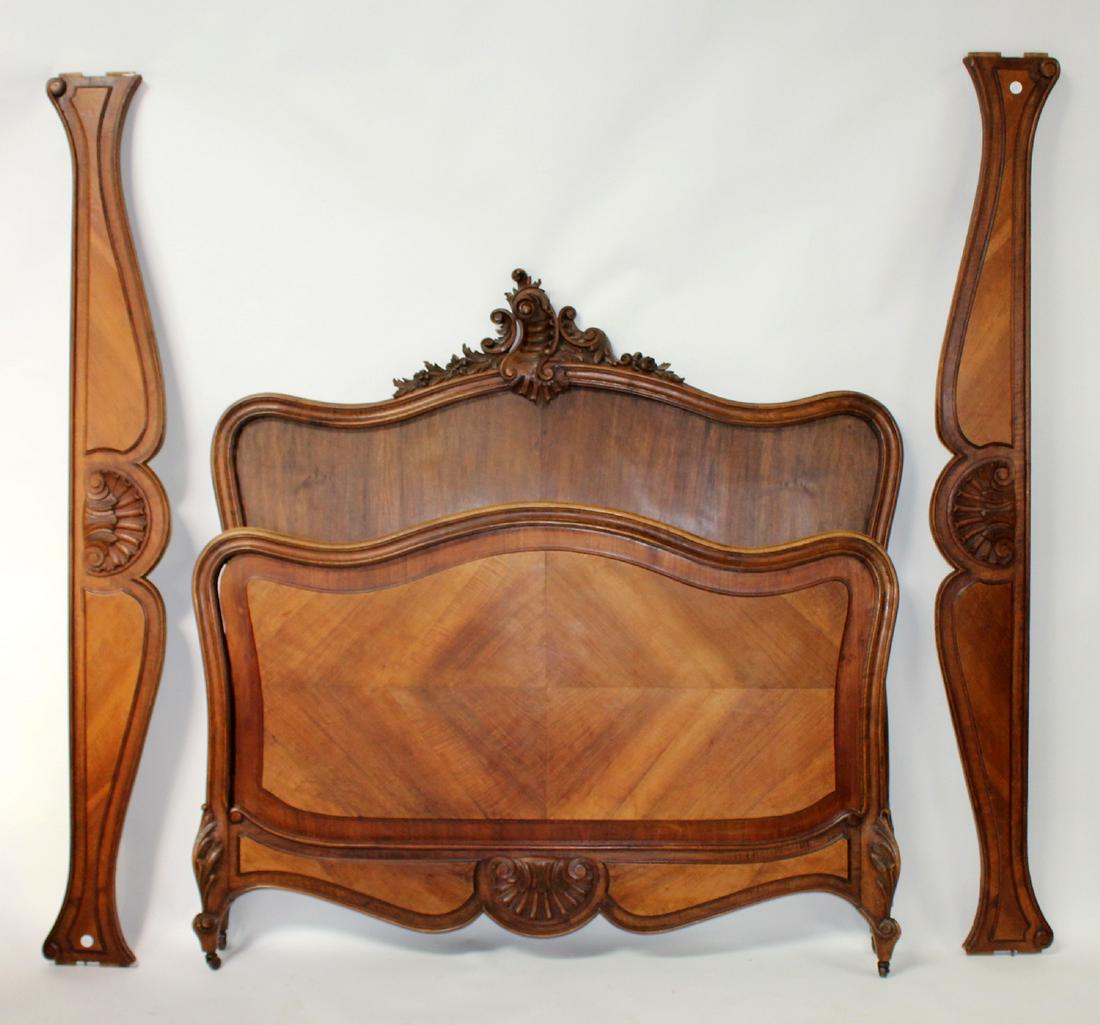 French Louis XV style bed (1 of 7)