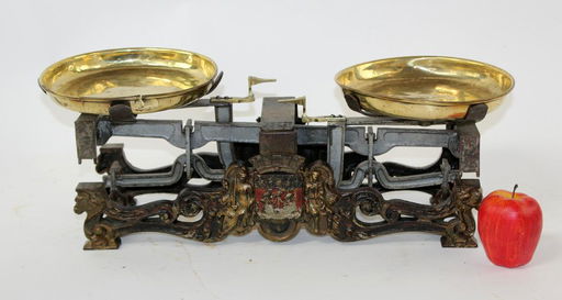 French Cast Iron Balance Scale Aug 17 2019 King Galleries In Ga