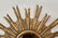 Italian giltwood sunburst mirror - 3