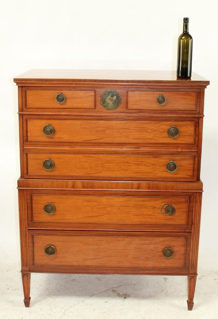 American Neo classical style 5 drawer chest (1 of 7)
