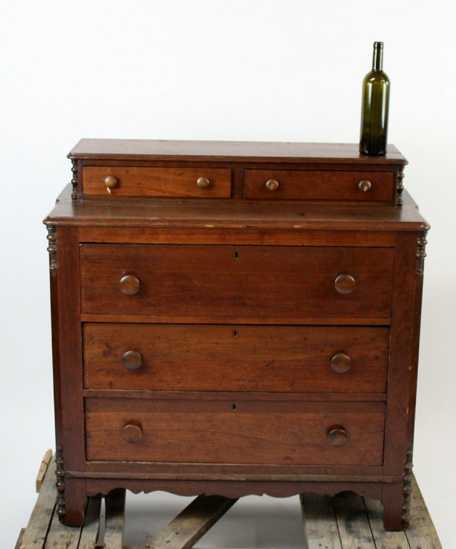 American step back chest in walnut (1 of 4)