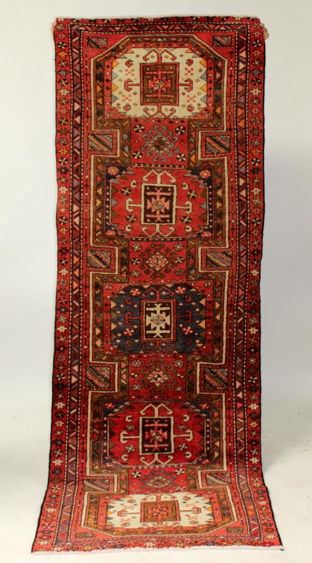 3'5" x 9'7" Persian wool Karajeh rug (1 of 5)