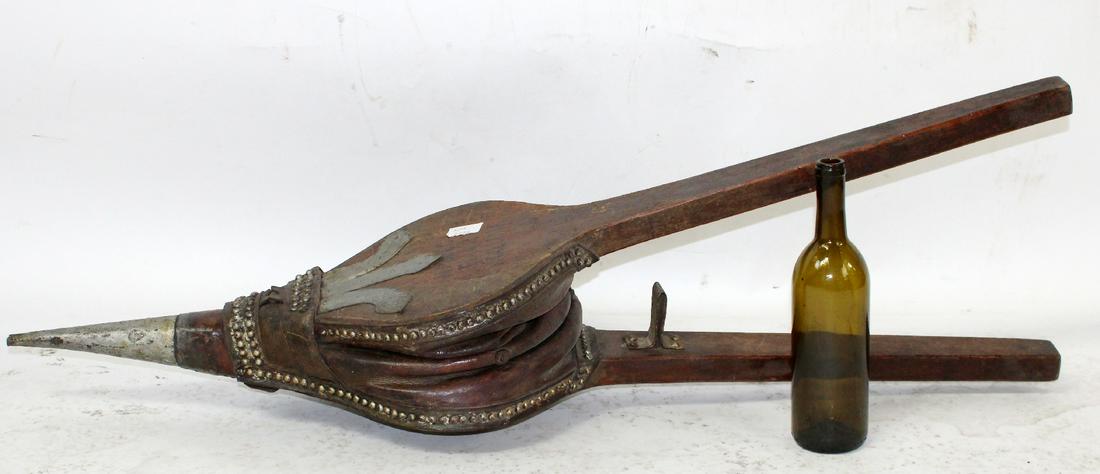 French antique blacksmith bellows (1 of 7)