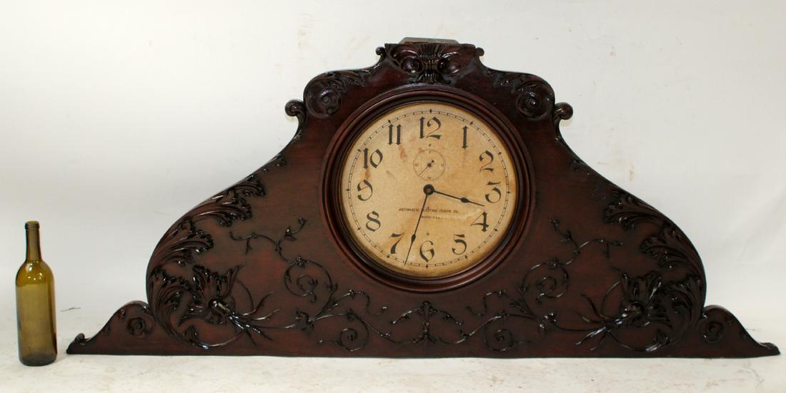 Antique American train station clock (1 of 9)