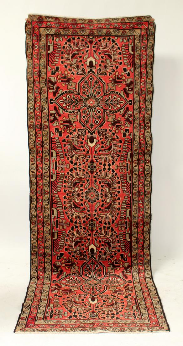 Persian wool Hamedan runner 3'6 x 10' (1 of 5)