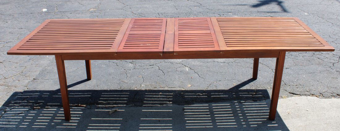 Smith Hawken Teak Butterfly Leaf Table Sep 21 2019 King