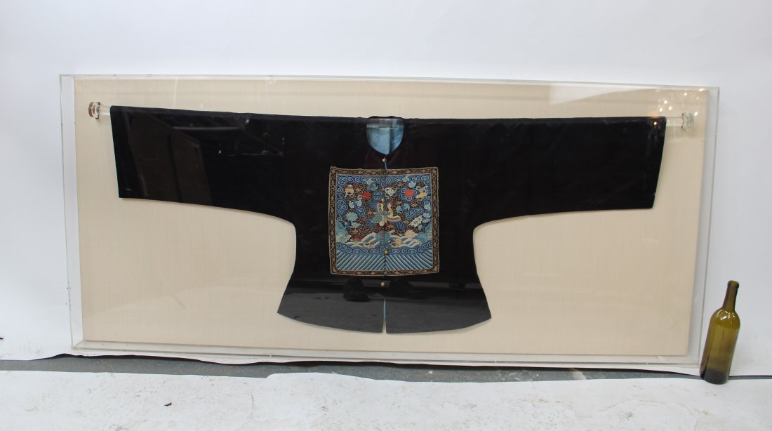 Chinese silk Pu-Fu of the 7th rank (1 of 5)