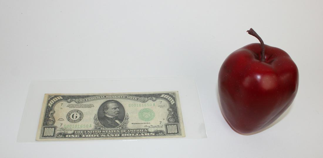 Series 1934 $1000 bill (1 of 7)