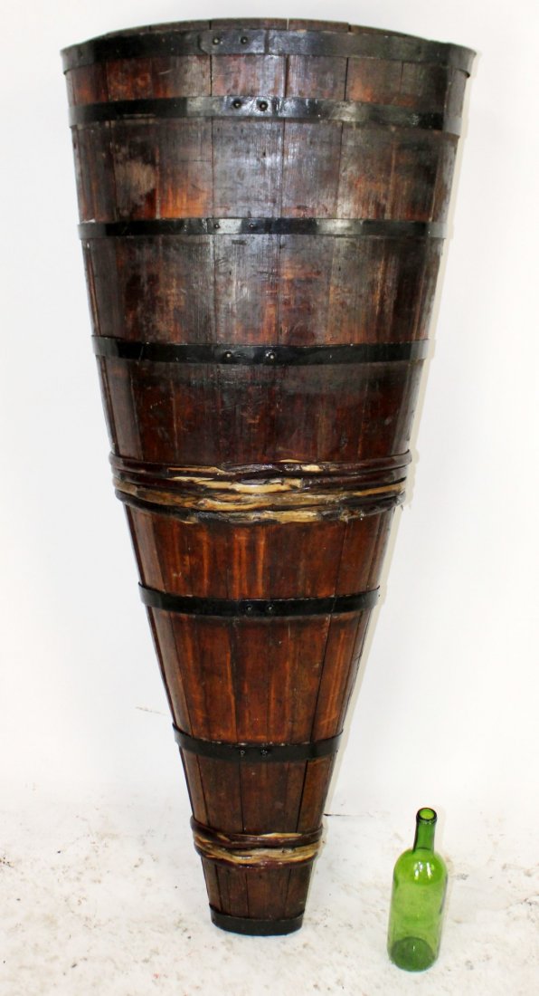 French wood & iron grape harvest hotte backback (1 of 6)