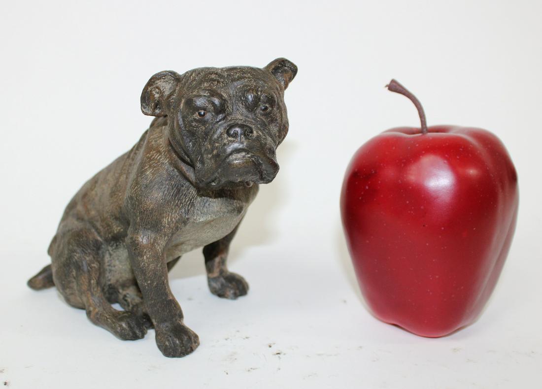 Bronze figure of bull dog after Bergman (1 of 7)