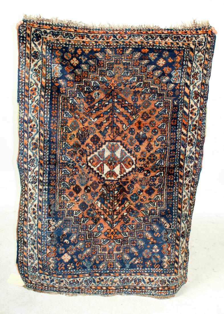 Persian 5'2"x 3'7" hand knotted wool  rug (1 of 5)