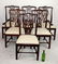 Set of 6 Mahogany Chippendale chairs