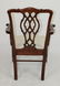 Set of 6 Mahogany Chippendale chairs - 2