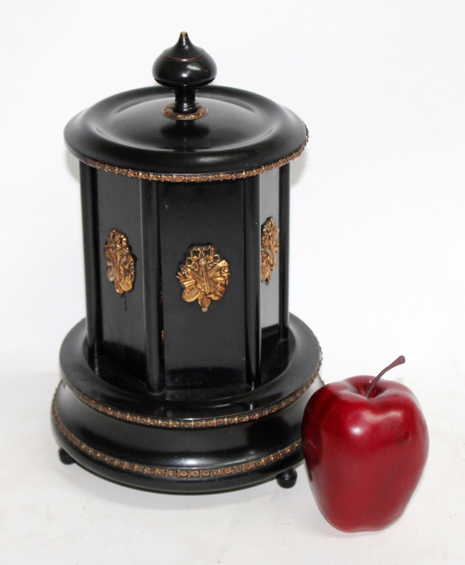 French Napoleon III musical cigar carousel (1 of 8)