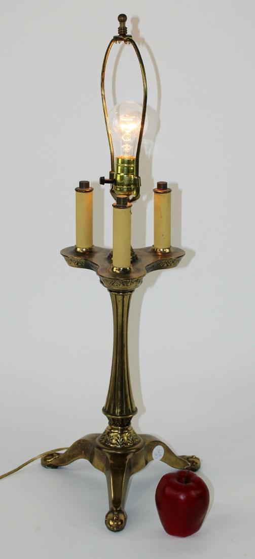 American brass table lamp (1 of 7)