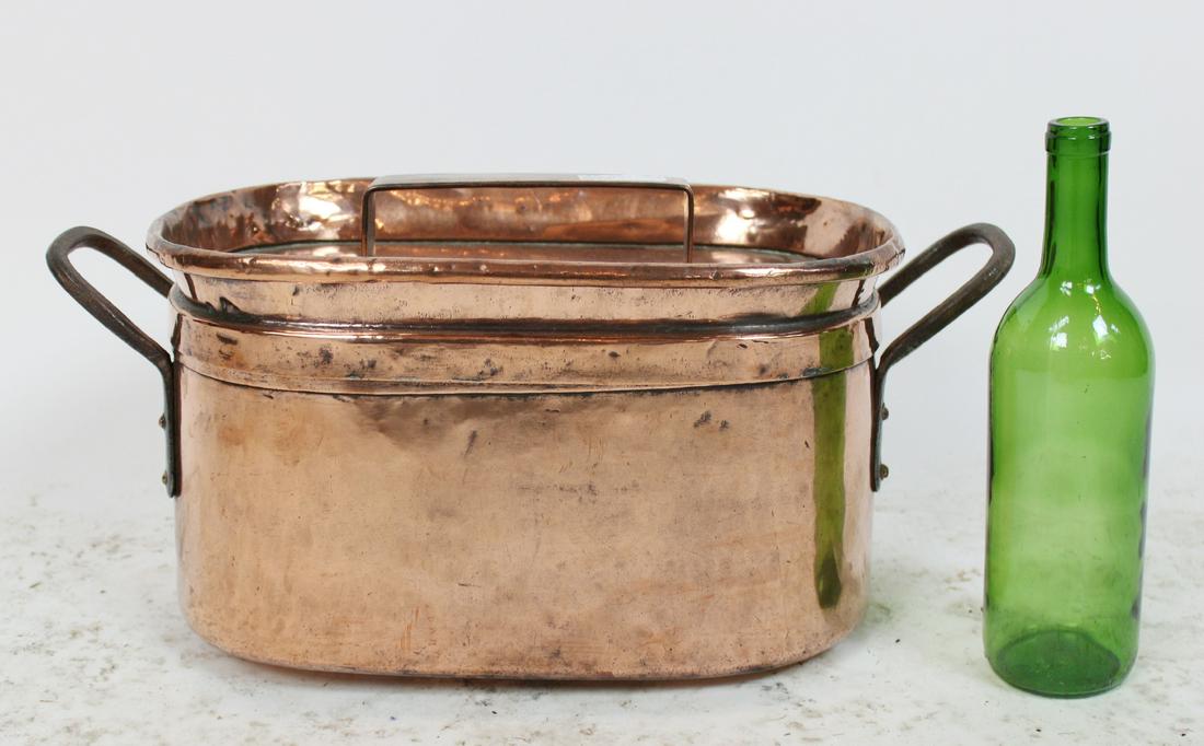 French copper daubier (stew pot) (1 of 11)