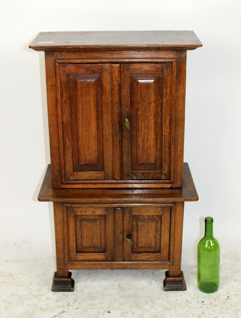 French Louis Philippe miniature buffet deux corps (1 of 7)