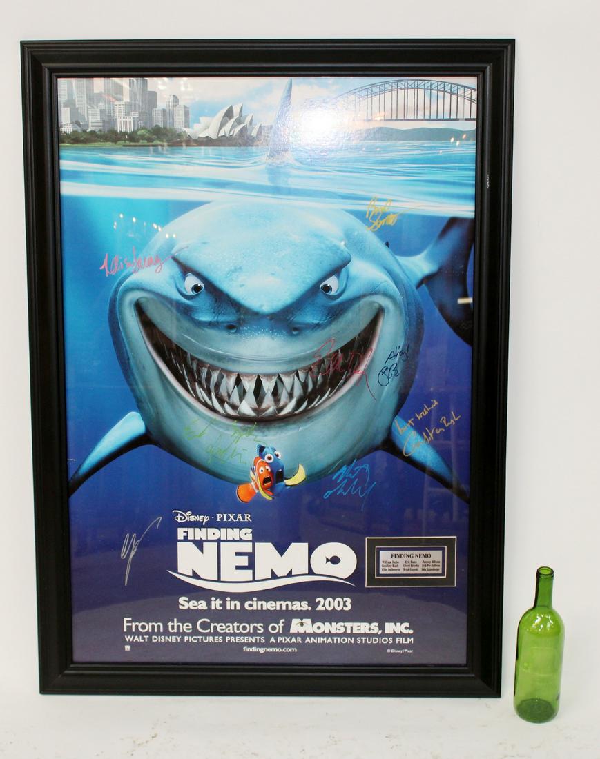 Autographed "Finding Nemo" movie poster (1 of 6)