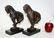 Pair of Modern cast iron horse bookends
