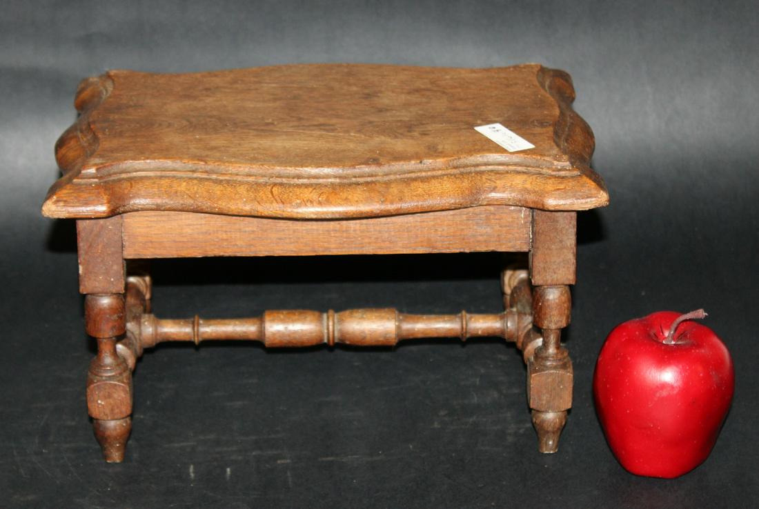 French miniature foot stool (1 of 8)