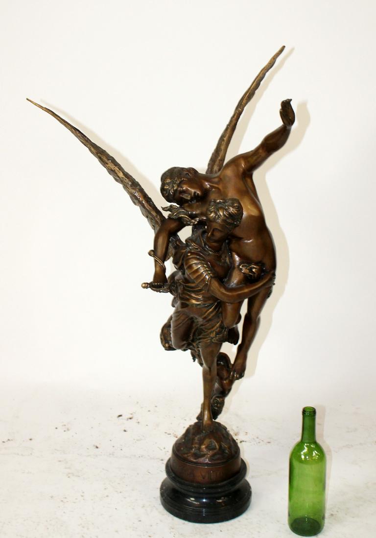 Bronze Gloria Victis figural bronze statue (1 of 7)