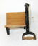Antique French iron and wood bread slicer - 7