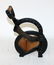Antique French iron and wood bread slicer - 9